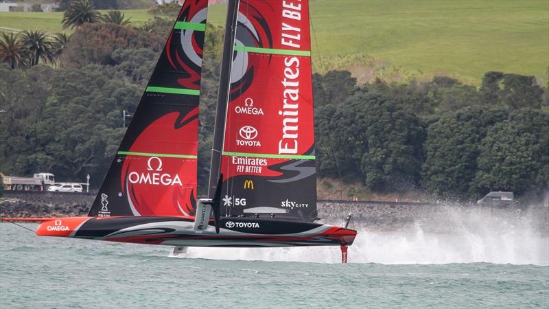 Emirates Team New Zealand - Waitemata Harbour - September 14, 2020 - 36th America's Cup photo copyright Richard Gladwell / Sail-World.com taken at Royal New Zealand Yacht Squadron and featuring the AC75 class