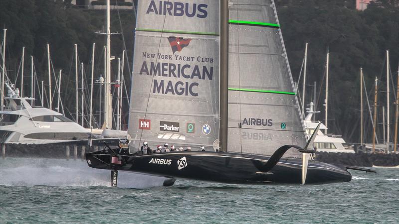 American Magic - Waitemata Harbour - September 18, 2020 - 36th America's Cup photo copyright Richard Gladwell / Sail-World.com taken at Royal New Zealand Yacht Squadron and featuring the AC75 class
