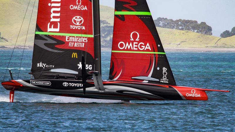 Emirates Team New Zealand - Waitemata Harbour - September 18, 2020 - 36th America's Cup photo copyright Richard Gladwell / Sail-World.com taken at Royal New Zealand Yacht Squadron and featuring the AC75 class