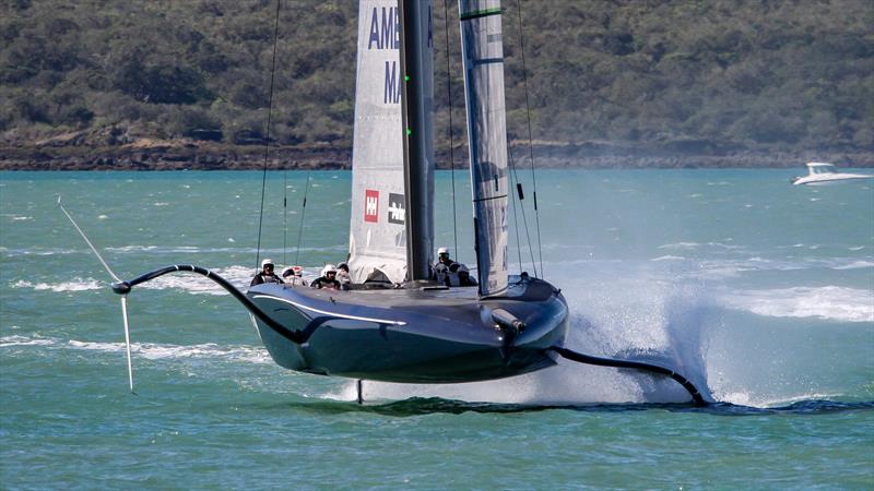 American Magic - Waitemata Harbour - September 21,2020 - 36th America's Cup photo copyright Richard Gladwell / Sail-World.com taken at Royal New Zealand Yacht Squadron and featuring the AC75 class