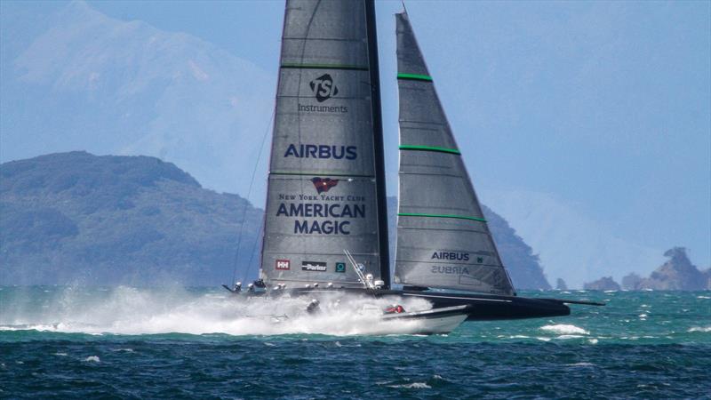 Defiant - AC75 - American Magic - Waitemata Harbour - September 22, 2020 - 36th America's Cup photo copyright Richard Gladwell / Sail-World.com taken at Royal New Zealand Yacht Squadron and featuring the AC75 class