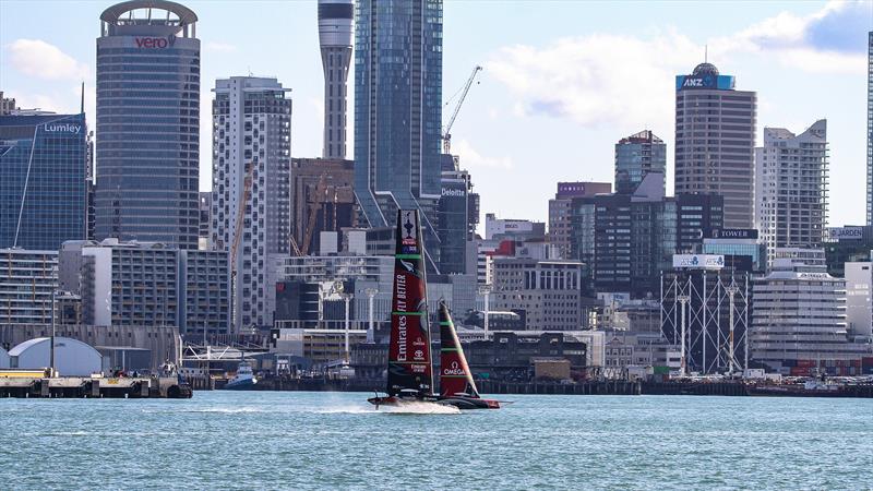 Emirates Team New Zealand - Waitemata Harbour - October 3, 2020 - 36th America's Cup - photo © Richard Gladwell / Sail-World.com / nz