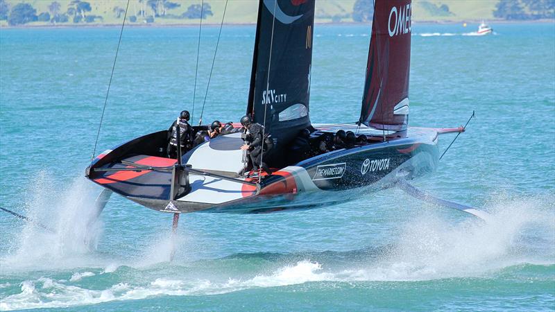 Emirates Team New Zealand - Waitemata Harbour - September 21, 2020 - 36th America's Cup photo copyright Richard Gladwell / Sail-World.com taken at Royal New Zealand Yacht Squadron and featuring the AC75 class