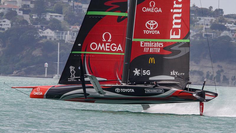 Te Aihe - Emirates Team New Zealand - October 7, 2020 - Waitemata Harbour - photo © Richard Gladwell / Sail-World.com