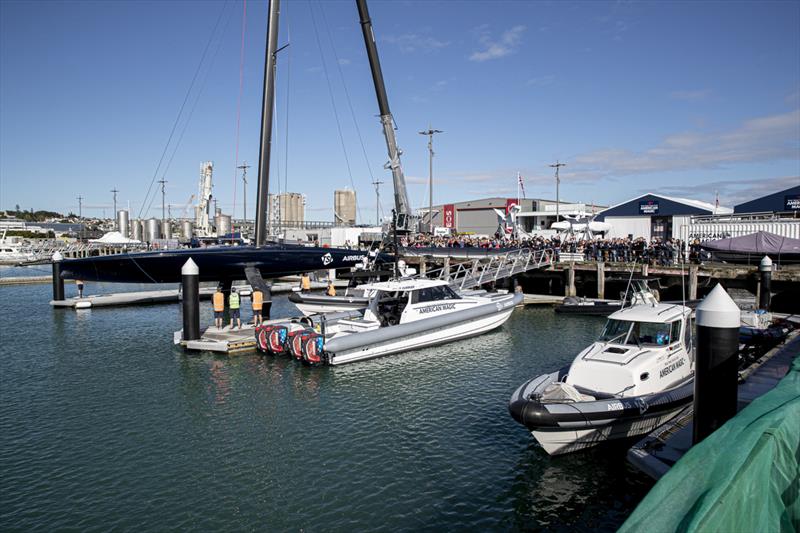 American Magic's AC75 Patriot in Auckland. - photo © Will Ricketson/American Magic