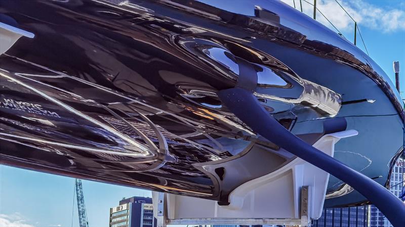 Patriot - American Magic - launching October 16, 2020, America's Cup 36, Auckland photo copyright Richard Gladwell / Sail-World.com taken at New York Yacht Club and featuring the AC75 class