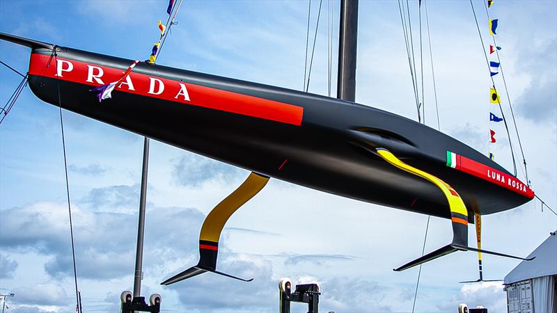 Luna Rossa Prada Pirelli - October - Waitemata Harbour - Auckland - 36th America's Cup photo copyright Richard Gladwell / Sail-World.com taken at Circolo della Vela Sicilia and featuring the AC75 class