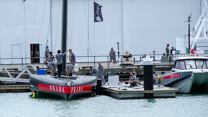 Luna Rossa Prada Pirelli - October - Waitemata Harbour - Auckland - 36th America's Cup photo copyright Richard Gladwell / Sail-World.com taken at Circolo della Vela Sicilia and featuring the AC75 class