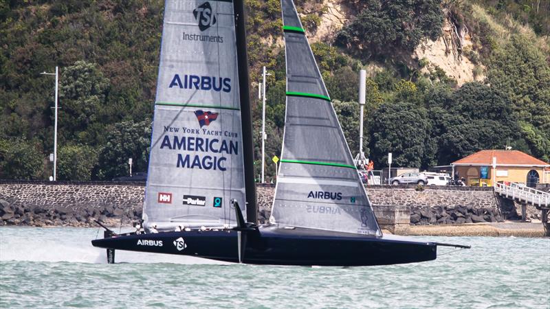 Patriot - American Magic - Waitemata Harbour - October 21, 2020 - 36th America's Cup photo copyright Richard Gladwell / Sail-World.com taken at New York Yacht Club and featuring the AC75 class