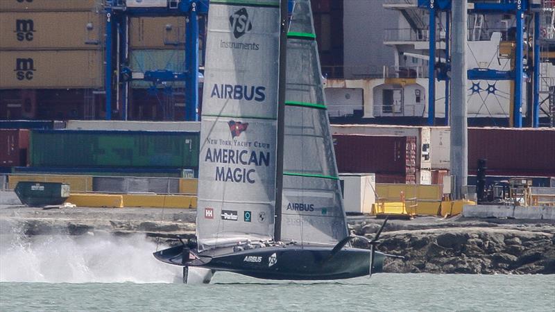 Patriot - American Magic - Waitemata Harbour - October 21, 2020 - 36th America's Cup photo copyright Richard Gladwell / Sail-World.com taken at New York Yacht Club and featuring the AC75 class