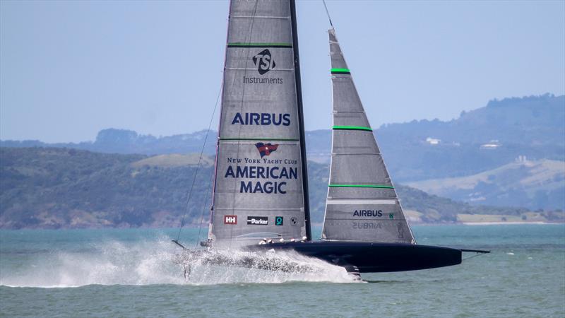 Patriot - American Magic - Waitemata Harbour - October 21, 2020 - 36th America's Cup photo copyright Richard Gladwell / Sail-World.com taken at New York Yacht Club and featuring the AC75 class