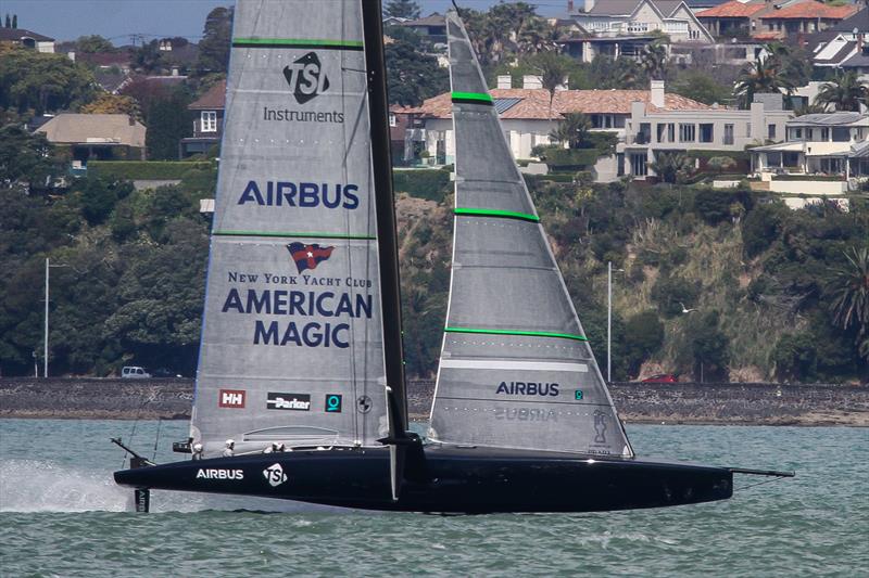 Patriot - American Magic - Waitemata Harbour - October 21, 2020 - 36th America's Cup - photo © Richard Gladwell / Sail-World.com