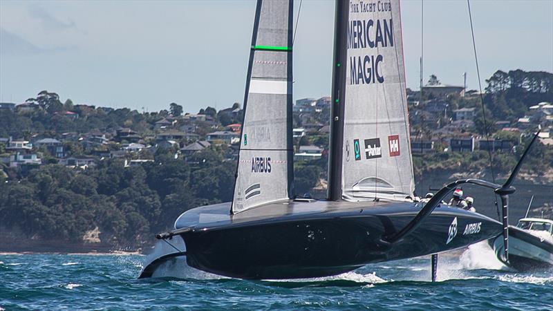 American Magic - Waitemata Harbour - October 26, 2020 - 36th America's Cup - photo © Simon and Tanya Roberts