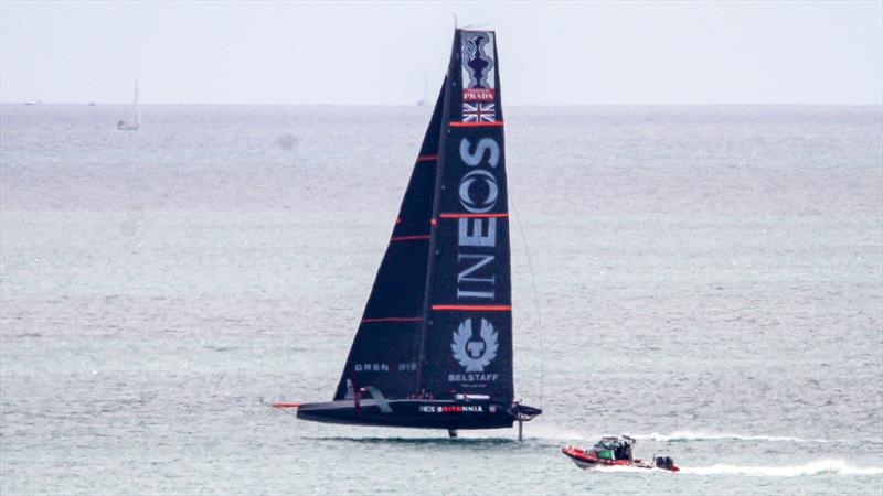 INEOS Team UK - Waitemata Harbour - November 1, 2020 - 36th America's Cup photo copyright Richard Gladwell / Sail-World.com taken at Royal Yacht Squadron and featuring the AC75 class