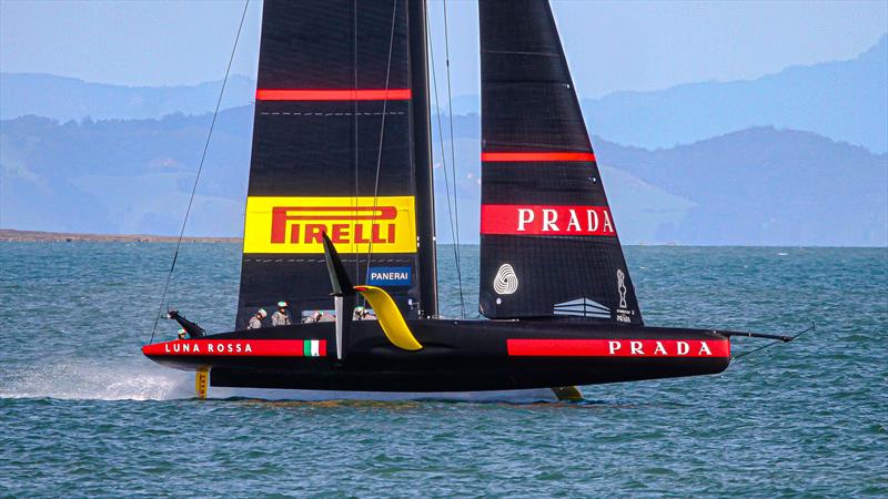 Luna Rossa Prada Pirelli - November 2, 2020 - Waitemata Harbour - Auckland - 36th America's Cup photo copyright Richard Gladwell / Sail-World.com taken at Circolo della Vela Sicilia and featuring the AC75 class