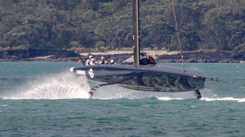 American Magic, Patriot - November 2, 2020 - Waitemata Harbour - Auckland - 36th America's Cup photo copyright Richard Gladwell / Sail-World.com taken at Circolo della Vela Sicilia and featuring the AC75 class