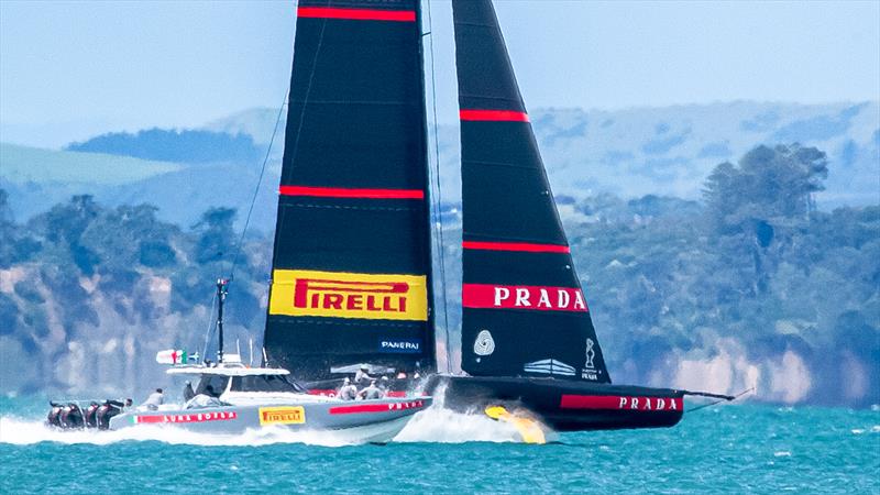 Luna Rossa Prada Pirelli - November 8 - Waitemata Harbour - Auckland - 36th America's Cup - photo © Richard Gladwell / Sail-World.com