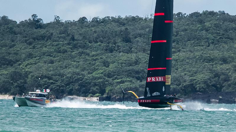 Luna Rossa Prada Pirelli - November 8 - Waitemata Harbour - Auckland - 36th America's Cup - photo © Richard Gladwell / Sail-World.com