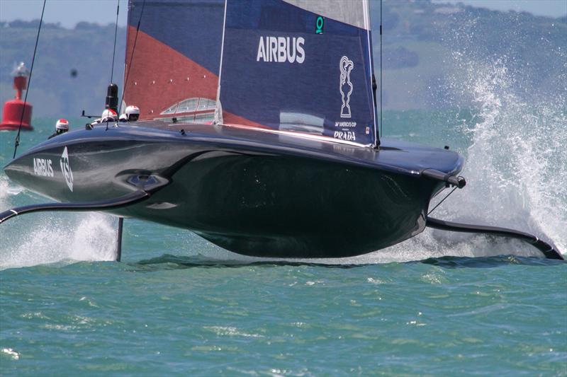 Patriot - American Magic - Waitemata Harbour - November - 36th America's Cup photo copyright Richard Gladwell / Sail-World.com taken at  and featuring the AC75 class