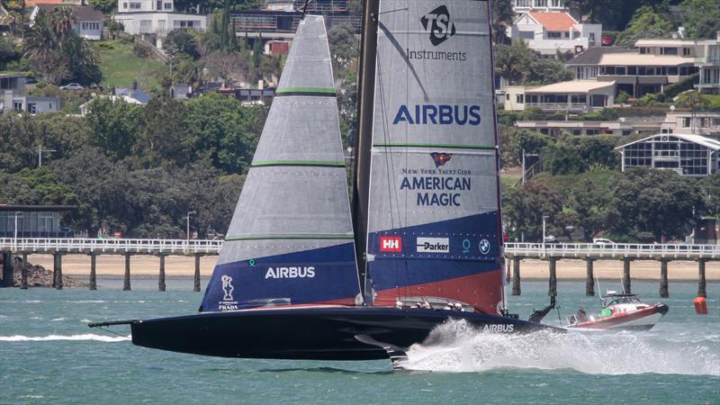 American Magic - Waitemata Harbour - November 12, 2020 - 36th America's Cup photo copyright Richard Gladwell / Sail-World.com taken at Royal Yacht Squadron and featuring the AC75 class