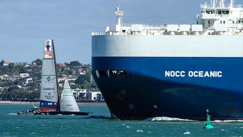 American Magic - Waitemata Harbour - November 17, 2020 - 36th America's Cup photo copyright Richard Gladwell / Sail-World.com taken at New York Yacht Club and featuring the AC75 class