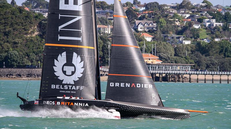 INEOS Team UK - Waitemata Harbour - November 17, 2020 - 36th America's Cup - photo © Richard Gladwell / Sail-World.com