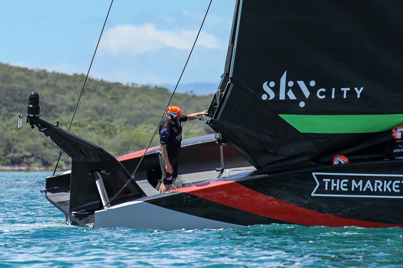 Emirates Team New Zealand AC75 - Te Rehutai - November 20, 2020 photo copyright Richard Gladwell / Sail-World.com taken at Royal New Zealand Yacht Squadron and featuring the AC75 class