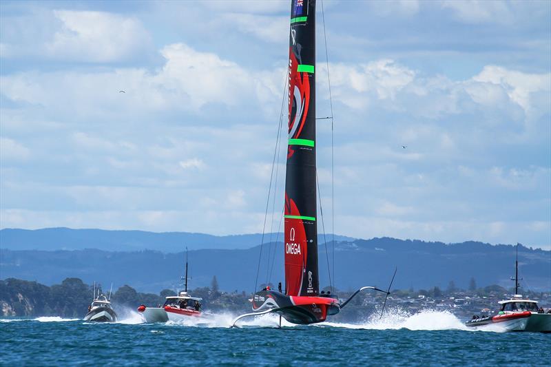 Emirates Team New Zealand AC75 - Te Rehutai - November 20, 2020 - photo © Richard Gladwell / Sail-World.com