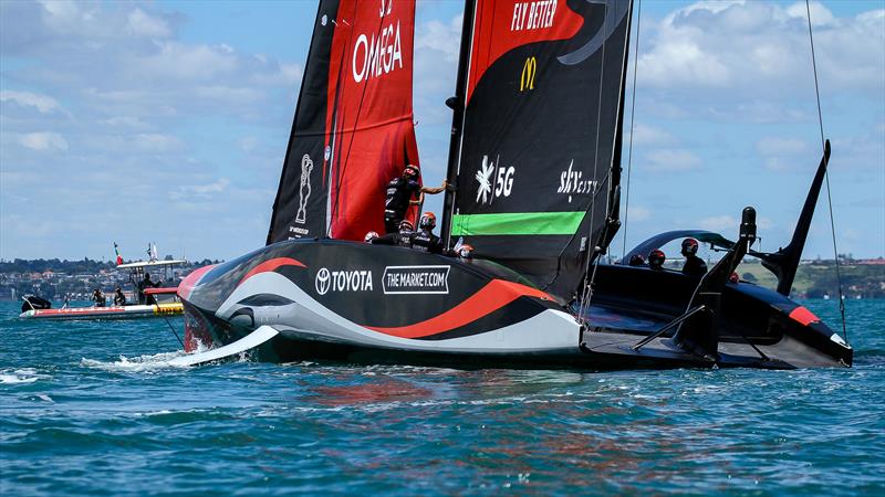 Emirates Team New Zealand AC75 - Te Rehutai - November 20, 2020 - photo © Richard Gladwell / Sail-World.com