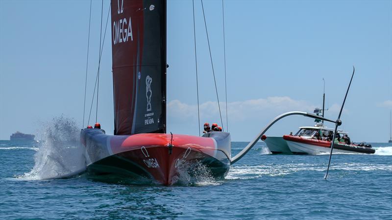 Emirates Team New Zealand AC75 - Te Rehutai - November 20, 2020 photo copyright Richard Gladwell / Sail-World.com taken at Royal New Zealand Yacht Squadron and featuring the AC75 class