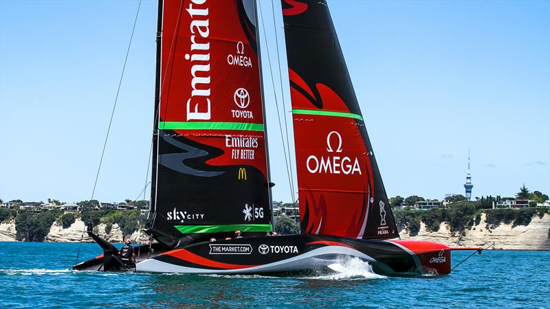 Emirates Team New Zealand AC75 - Te Rehutai - November 20, 2020 photo copyright Richard Gladwell / Sail-World.com taken at Royal New Zealand Yacht Squadron and featuring the AC75 class