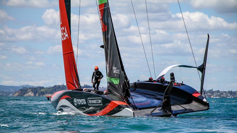 Emirates Team New Zealand AC75 - Te Rehutai - November 20, 2020 - photo © Richard Gladwell / Sail-World.com