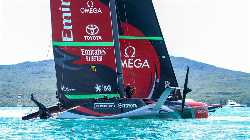 Emirates Team New Zealand AC75 - Te Rehutai - November 20, 2020 photo copyright Richard Gladwell / Sail-World.com taken at Royal New Zealand Yacht Squadron and featuring the AC75 class