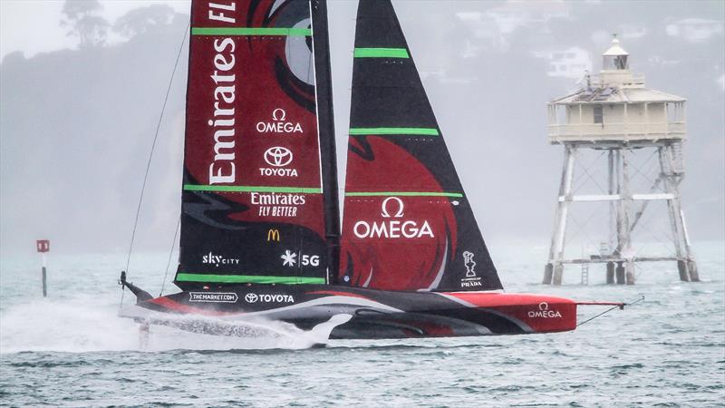 Te Rehutai, Emirates Team New Zealand - November 24, 2020 - Waitemata Harbour - America's Cup 36 - photo © Richard Gladwell / Sail-World.com