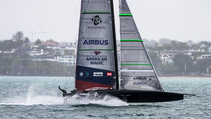 American Magic - Patriot - Waitemata Harbour - November 24, 2020 - 36th America's Cup photo copyright Richard Gladwell / Sail-World.com taken at Royal New Zealand Yacht Squadron and featuring the AC75 class