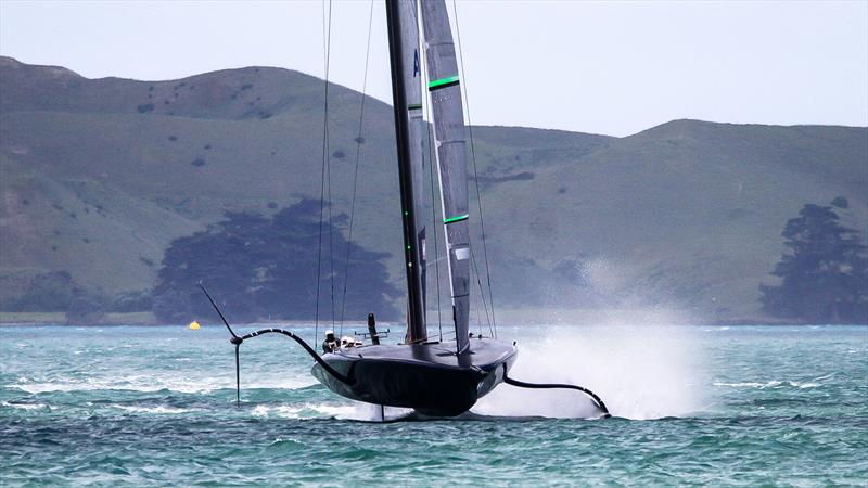 Patriot - American Magic - Waitemata Harbour - November 26, 2020 - 36th America's Cup photo copyright Richard Gladwell / Sail-World.com taken at Royal New Zealand Yacht Squadron and featuring the AC75 class