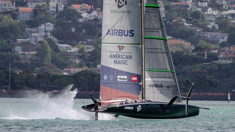 Patriot - American Magic - Waitemata Harbour - November 26, 2020 - 36th America's Cup photo copyright Richard Gladwell / Sail-World.com taken at Royal New Zealand Yacht Squadron and featuring the AC75 class