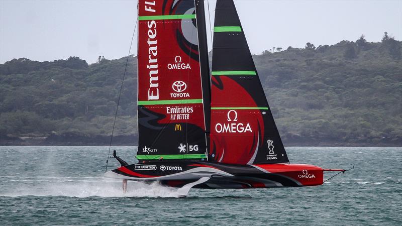 Te Rehutai, Emirates Team New Zealand - November 30, 2020, - Waitemata Harbour - America's Cup 36 photo copyright Richard Gladwell / Sail-World.com taken at Royal New Zealand Yacht Squadron and featuring the AC75 class