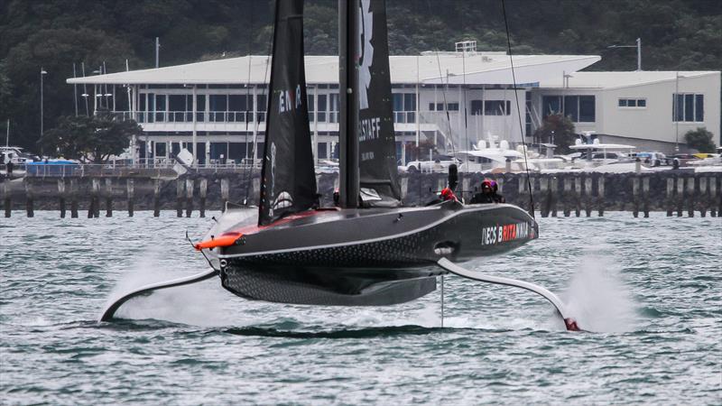 INEOS Team UK - Waitemata Harbour - November 30, 2020 - 36th America's Cup photo copyright Richard Gladwell / Sail-World.com taken at Royal New Zealand Yacht Squadron and featuring the AC75 class
