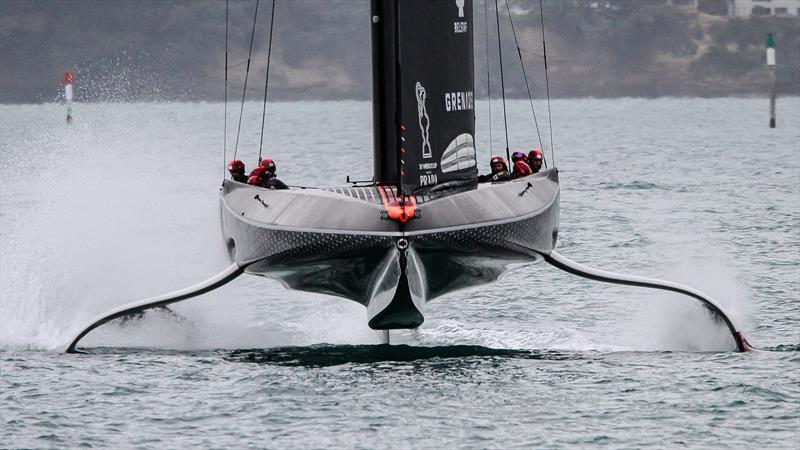 INEOS Team UK  - Waitemata Harbour - November 30, 2020 - 36th America's Cup photo copyright Richard Gladwell / Sail-World.com taken at Royal New Zealand Yacht Squadron and featuring the AC75 class