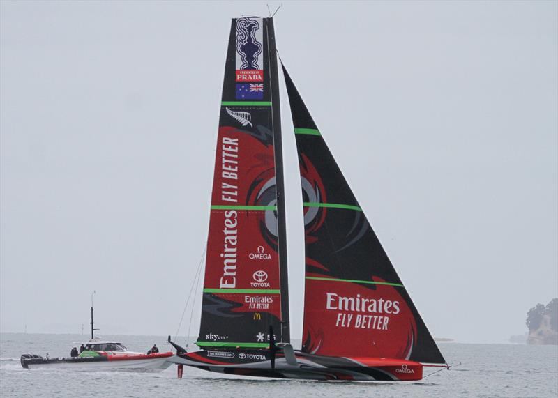 Emirates Team NZ - Code Zero - Waitemata Harbour - November 30, 2020 - 36th America's Cup photo copyright Richard Gladwell / Sail-World.com taken at Royal New Zealand Yacht Squadron and featuring the AC75 class
