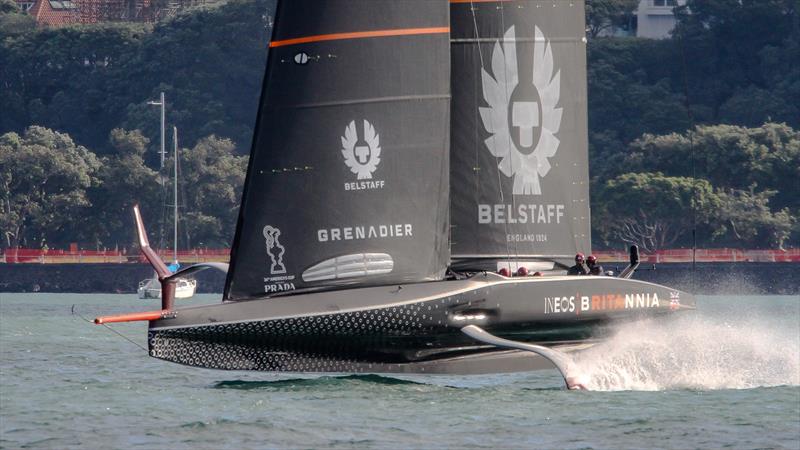 INEOS Team UK - November 2020 - Waitemata Harbour - Auckland - 36th America's Cup - photo © Richard Gladwell / Sail-World.com