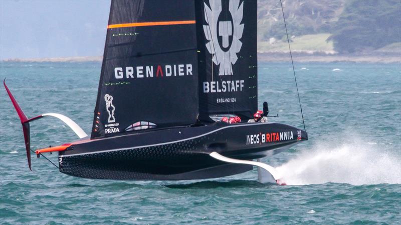 INEOS Team UK - Waitemata Harbour - December 2, 2020 - 36th America's Cup - photo © Richard Gladwell / Sail-World.com