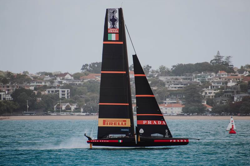 Luna Rossa - Waitemata Harbour - December 2, 2020 - 36th America's Cup photo copyright Craig Butland taken at Circolo della Vela Sicilia and featuring the AC75 class