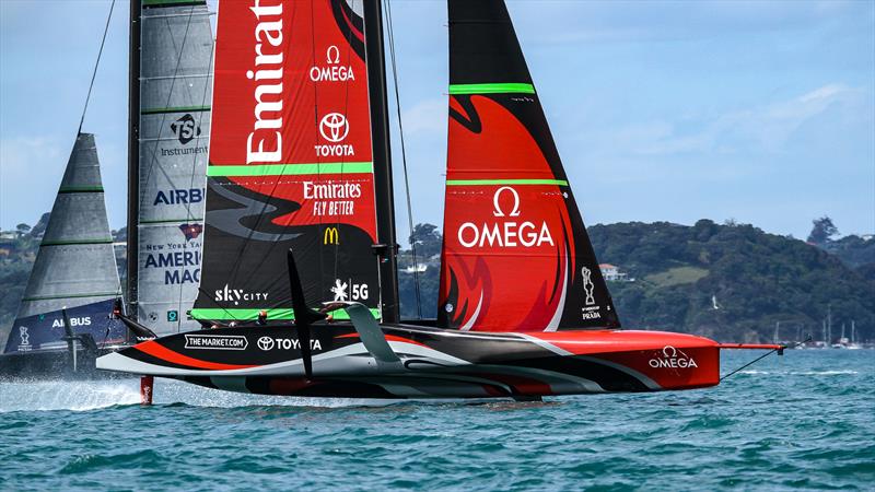 Te Rehutai, Emirates Team New Zealand - December 08,2012  - Waitemata Harbour - America's Cup 36 - photo © Richard Gladwell / Sail-World.com