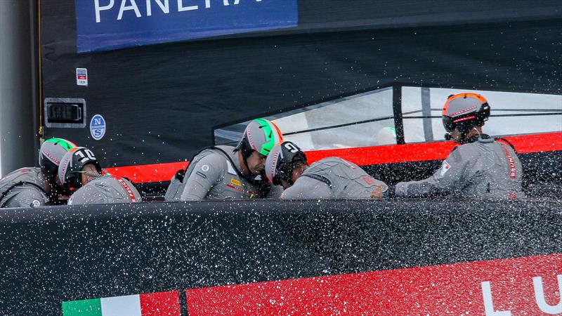 Luna Rossa Prada Pirelli - Practice Day 1 - ACWS - December 8, 2020 - Waitemata Harbour - Auckland - 36th America's Cup photo copyright Richard Gladwell / Sail-World.com taken at Royal New Zealand Yacht Squadron and featuring the AC75 class