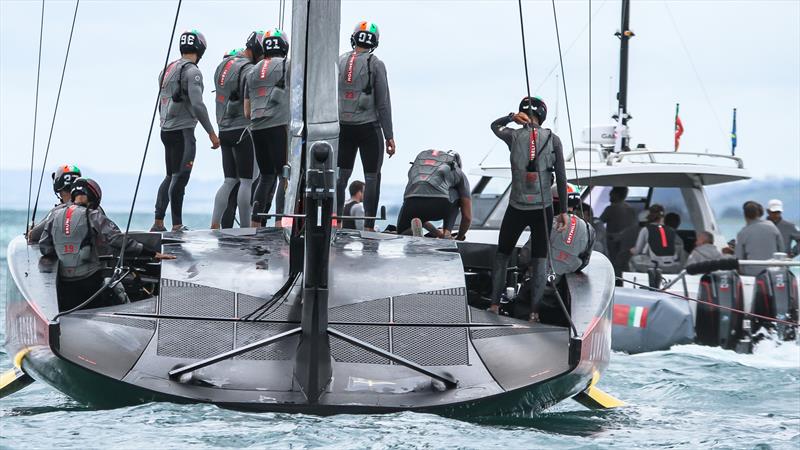 Luna Rossa Prada Pirelli - Practice Day 1 - ACWS - December 8, 2020 - Waitemata Harbour - Auckland - 36th America's Cup - photo © Richard Gladwell / Sail-World.com