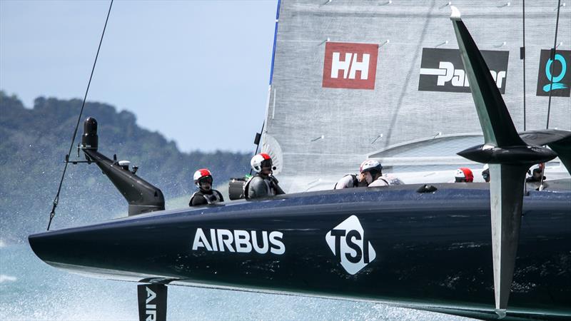 Patriot - American Magic - Practice Day 1 -  ACWS - December 8, 2020 - Waitemata Harbour - Auckland - 36th America's Cup photo copyright Richard Gladwell / Sail-World.com taken at Royal New Zealand Yacht Squadron and featuring the AC75 class