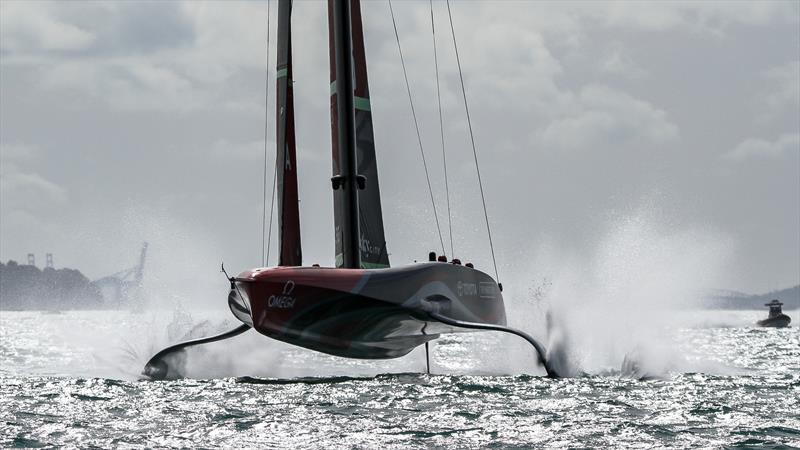 Te Rehutai - Emirates Team New Zealand - Practice Day 1 -  ACWS - December 8, 2020 - Waitemata Harbour - Auckland - 36th America's Cup photo copyright Richard Gladwell / Sail-World.com taken at Royal New Zealand Yacht Squadron and featuring the AC75 class