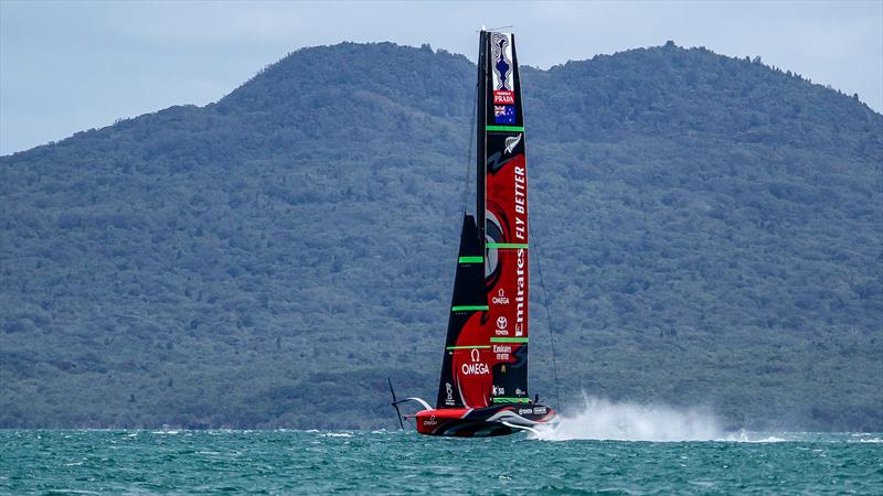 Te Rehutai, Emirates Team New Zealand - December 11, 2020, - Waitemata Harbour - America's Cup 36 photo copyright Richard Gladwell / Sail-World.com taken at Royal New Zealand Yacht Squadron and featuring the AC75 class